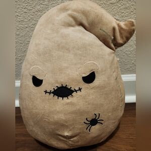 16" NWOT Brown Oogie Boogie Squishmallow from Nightmare Before Christmas, RARE